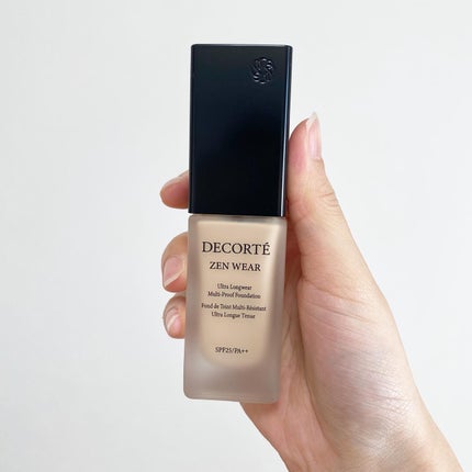 ゼン ウェア フルイド/DECORTÉ/リキッドファンデーションを使ったクチコミ(4枚目)