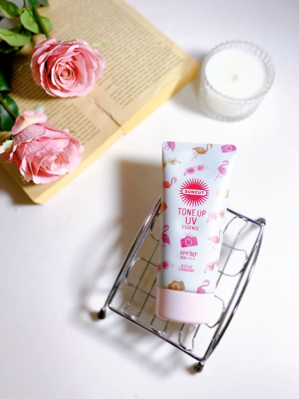 トーンアップUV エッセンス/サンカット®/日焼け止めローションを使ったクチコミ（3枚目）