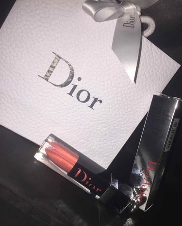 ディオール アディクト ラッカー プランプ 538 ディオール グリッツ/Dior/リップグロスを使ったクチコミ（1枚目）