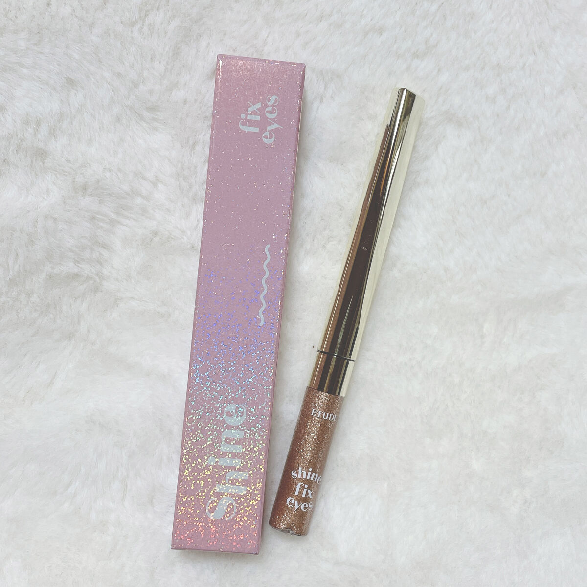 シャインフィックス アイズグリッター/ETUDE/グリッターを使ったクチコミ（1枚目）