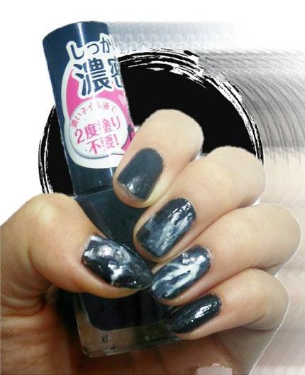 菜夏 on LIPS 「かっこよく!ネイル🎵//100円ショップでこれ!?😱最近気にい..」(6枚目)