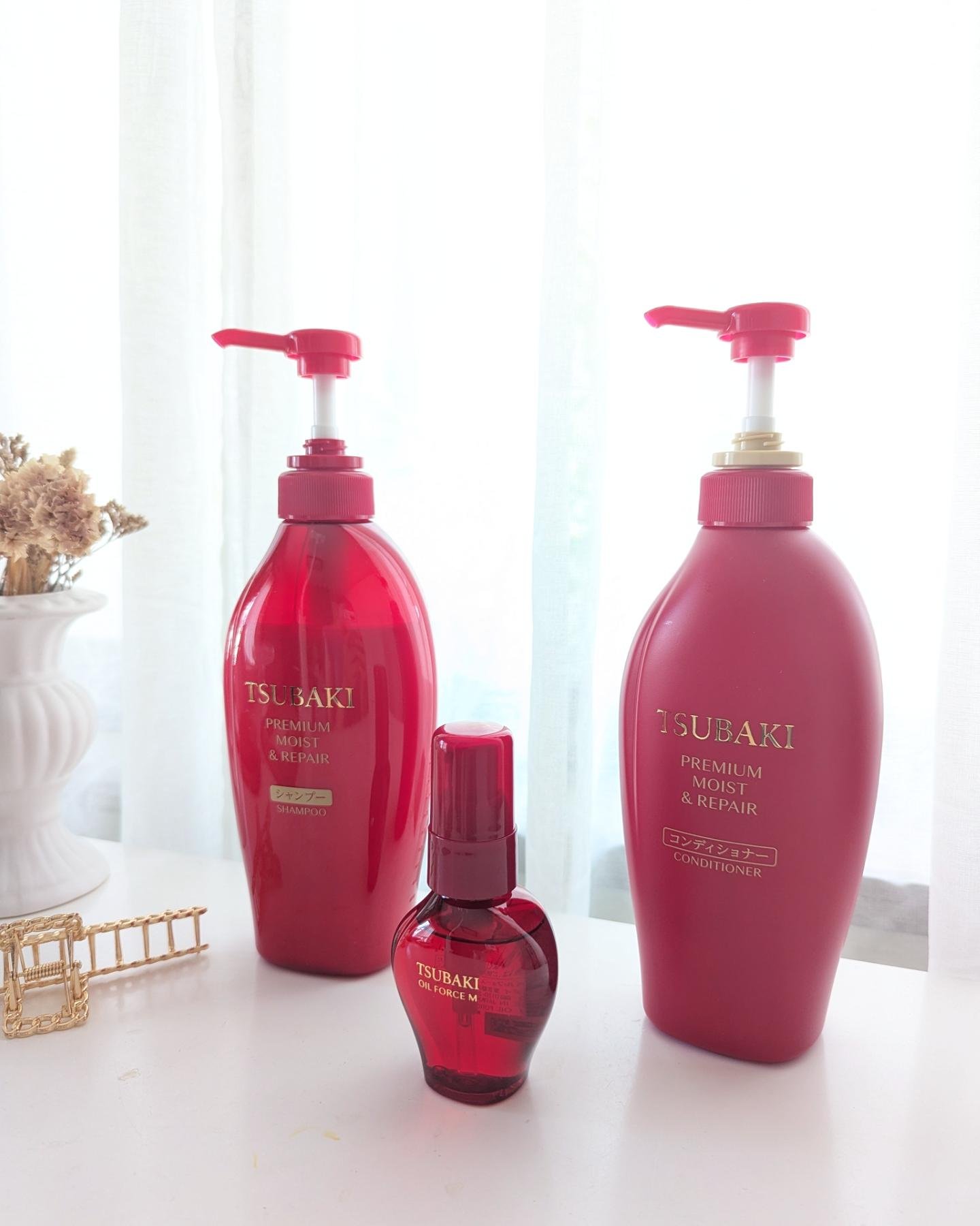 TSUBAKI プレミアム モイスト＆リペア シャンプー/コンディショナー/TSUBAKI/市販シャンプーを使ったクチコミ（1枚目）