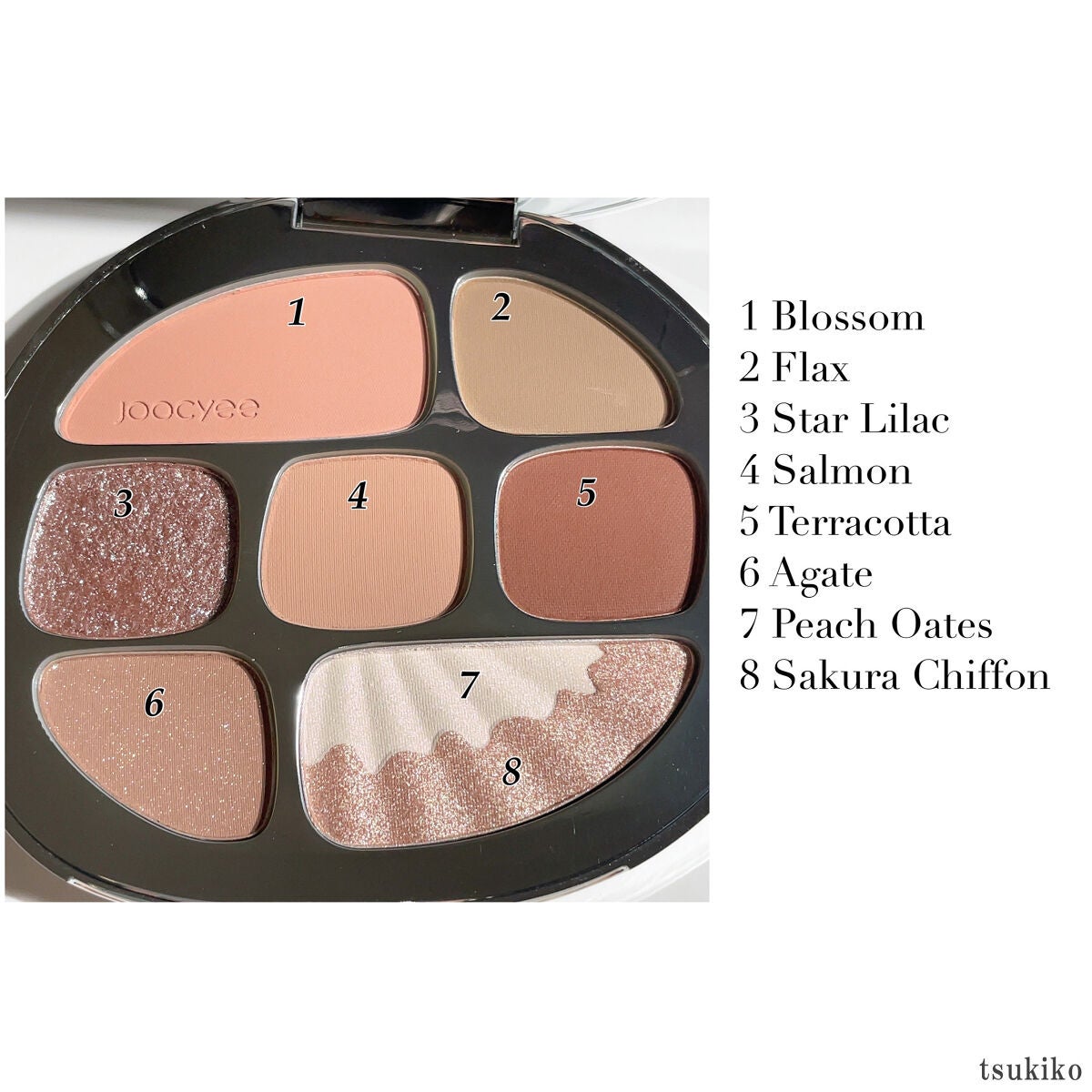 琥珀マルチパレット/Joocyee/アイシャドウパレットを使ったクチコミ(3枚目)