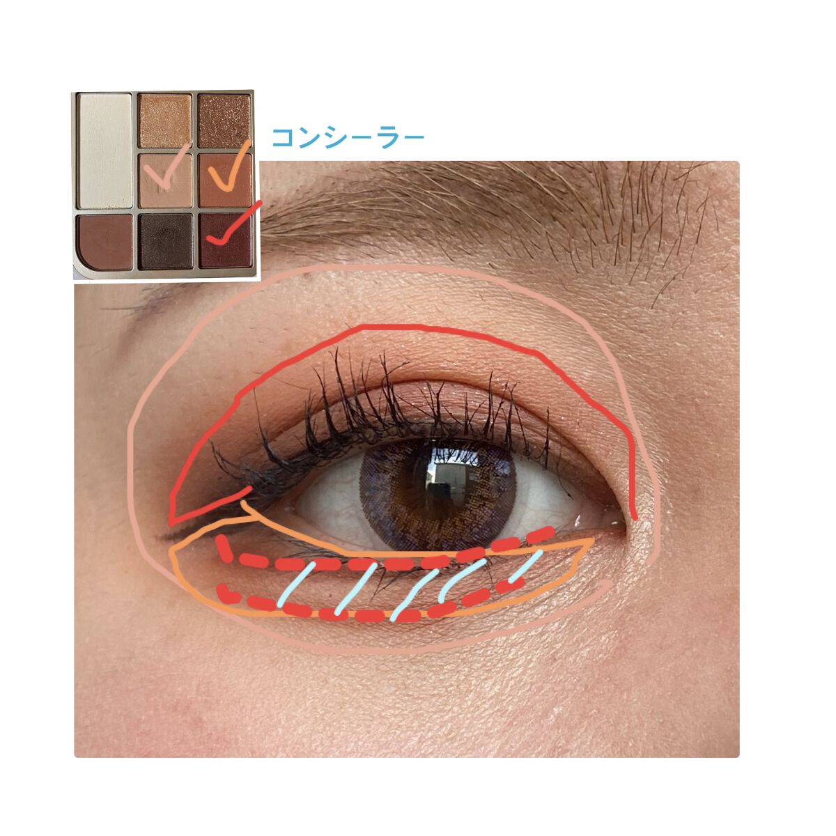 ピエナージュ ミミジェム ワンデー/PienAge/カラーコンタクトレンズを使ったクチコミ（2枚目）