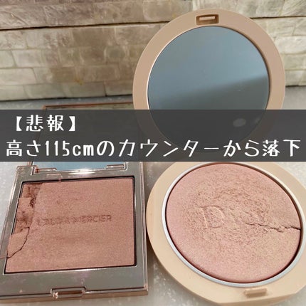ローズグロウ イルミネーター /ローラ メルシエ/プレストパウダーを使ったクチコミ(7枚目)