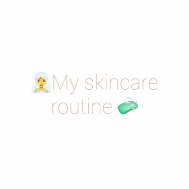 🧖‍♀️🧼My skincare routine 🧼🧖‍♀️

わたしの毎日のスキンケアです！！

スワイプ⏩すると早送り動画もあります♪
3枚目は無加工のわたしの肌です🧖‍♀️


①カラコンを取りま