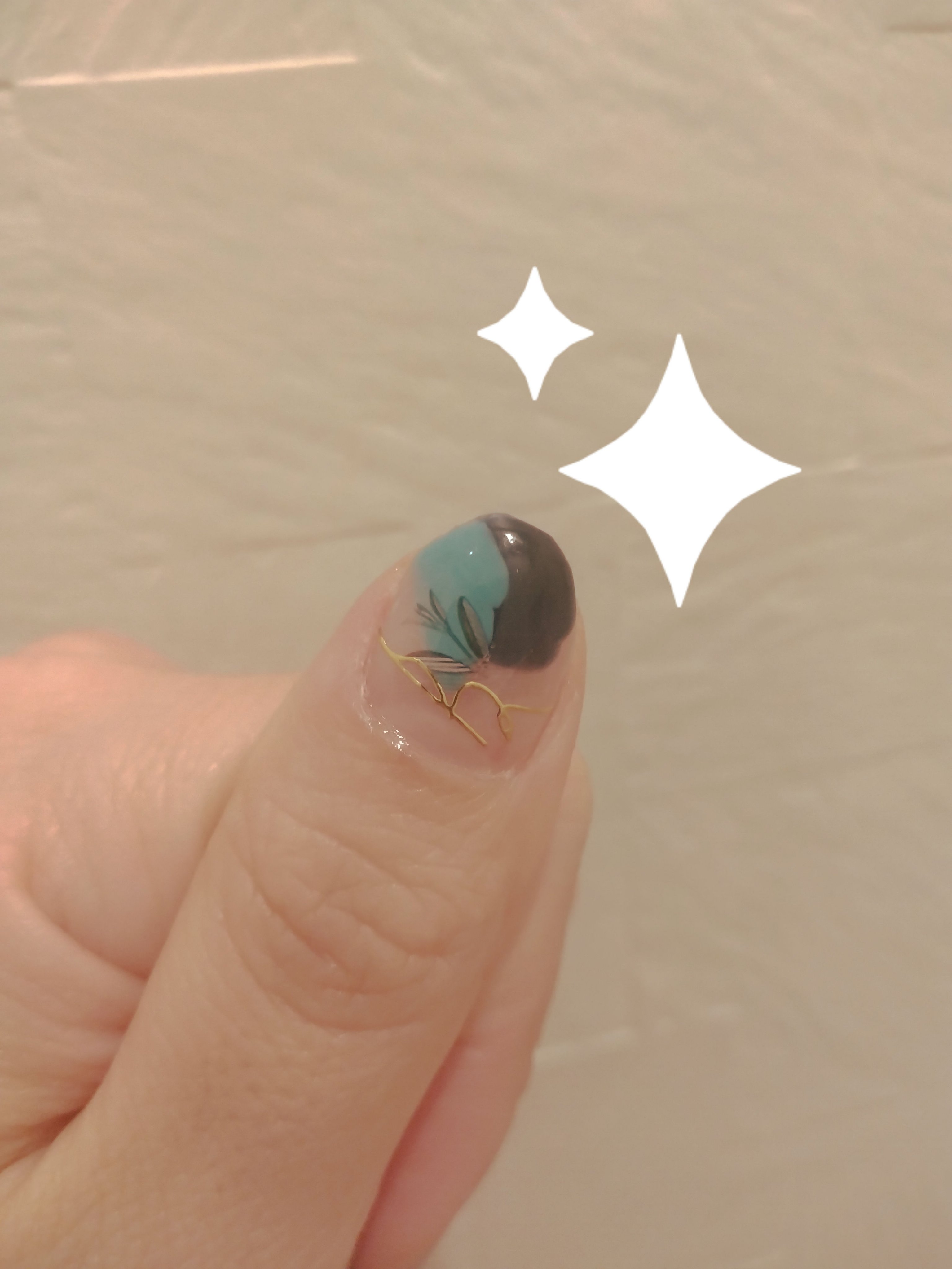 ジェルネイルDA 65 シルバーホイル/IDATE/ジェルネイルを使ったクチコミ（3枚目）