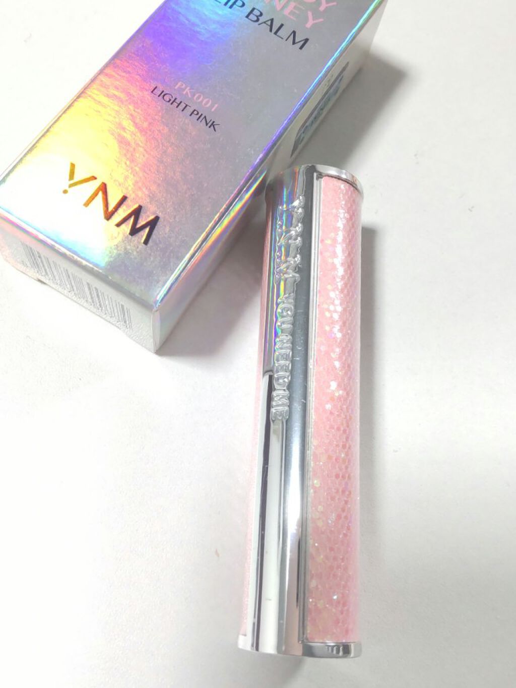 YNM キャンディーハニーリップバーム PK001 ライトピンク(LIGHT PINK)/YNM/リップバームを使ったクチコミ（1枚目）