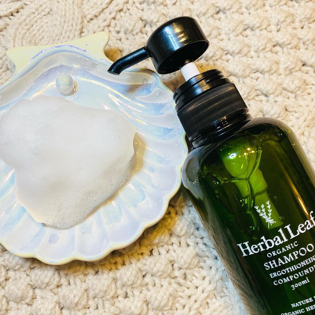オーガニックシャンプー／コンディショナー シャンプー/ハーバルリーフ/市販シャンプーを使ったクチコミ（3枚目）
