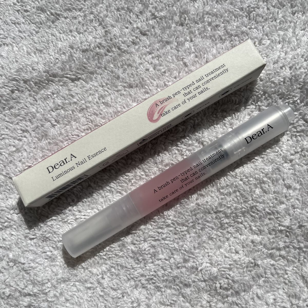 ルミナスネイルエッセンス/Dear.A/ネイルオイル・トリートメントを使ったクチコミ（1枚目）