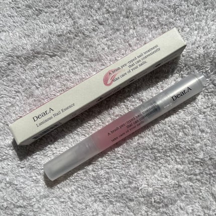 ルミナスネイルエッセンス/Dear.A/ネイルオイル・トリートメントを使ったクチコミ(1枚目)