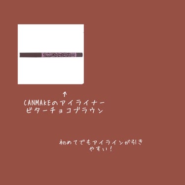 ラスティングリキッドライナー/キャンメイク/リキッドアイライナーを使ったクチコミ（3枚目）