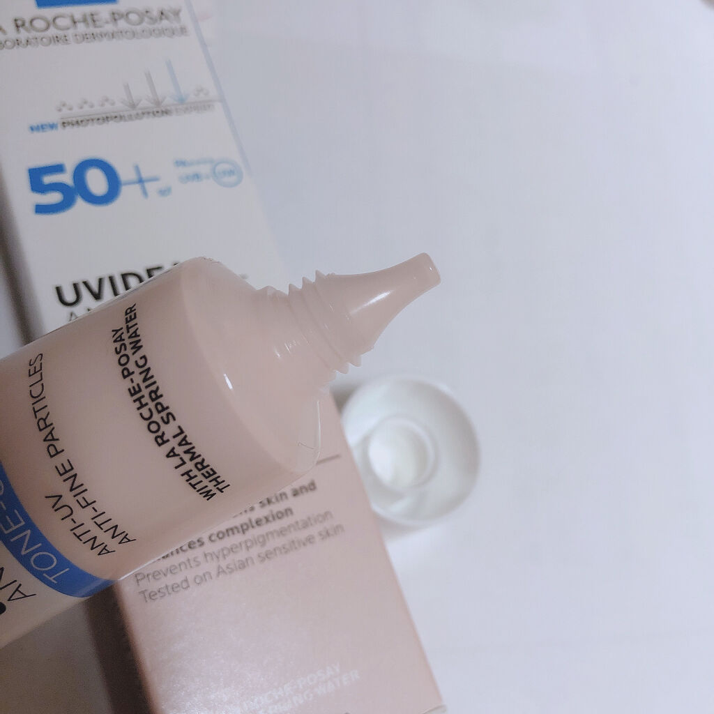 UVイデア XL プロテクショントーンアップ ローズ/ラ ロッシュ ポゼ/日焼け止めクリームを使ったクチコミ（2枚目）