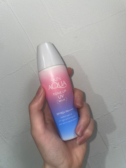 トーンアップUVミルク/スキンアクア/日焼け止めミルクを使ったクチコミ(1枚目)