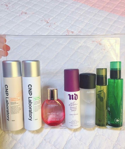 フィックス メイクアップ/CLARINS/ミスト状化粧水を使ったクチコミ(1枚目)