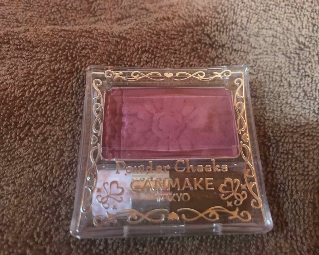 【旧品】パウダーチークス PW38 プラムピンク/キャンメイク/パウダーチークを使ったクチコミ（1枚目）