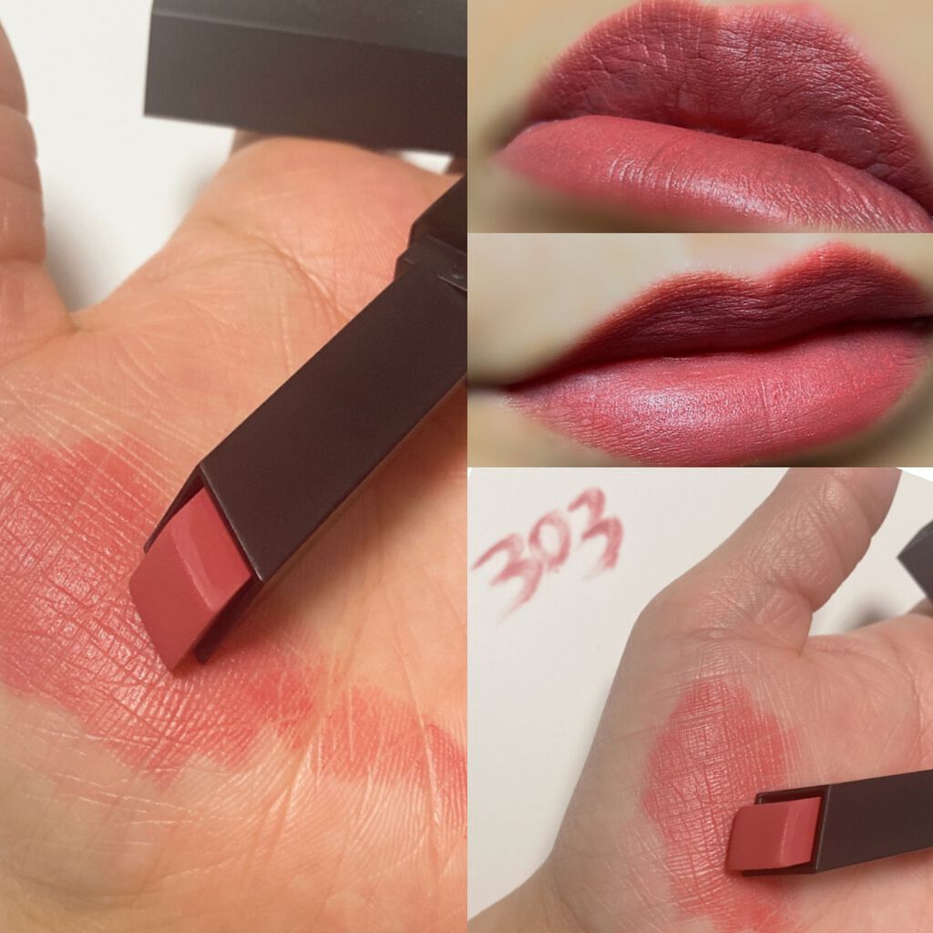 ルージュ ピュールクチュール ザ スリム ベルベットラディカル/YVES SAINT LAURENT BEAUTE/口紅を使ったクチコミ(2枚目)