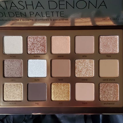 Golden Palette/Natasha Denona/アイシャドウパレットを使ったクチコミ(4枚目)