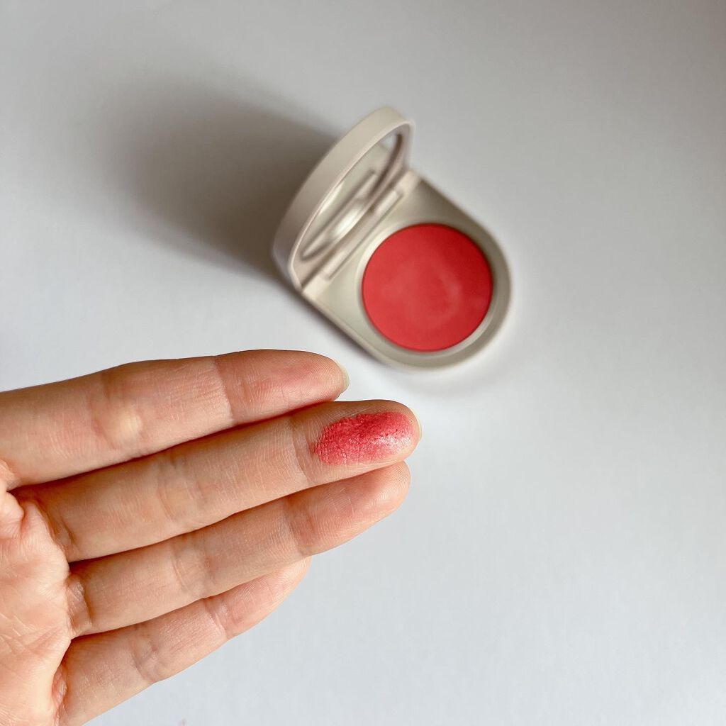 BLUSH DIVINE RADIANT CHEEK & LIP COLOR/ROSE INC/ジェル・クリームチークを使ったクチコミ(3枚目)