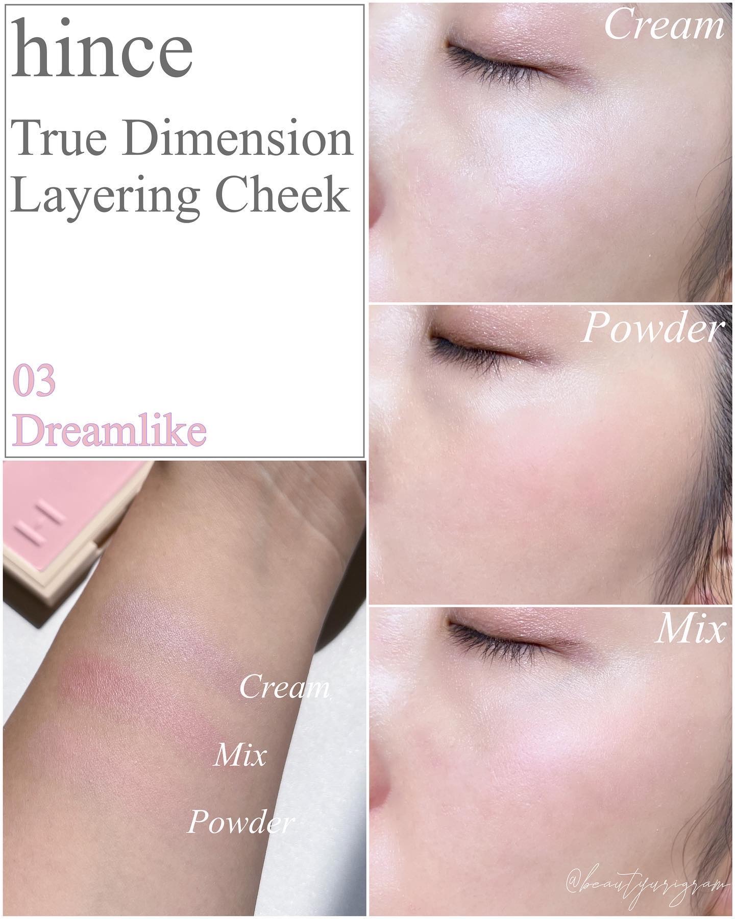 トゥルーディメンションレイヤリングチーク/hince/パウダーチークを使ったクチコミ（2枚目）