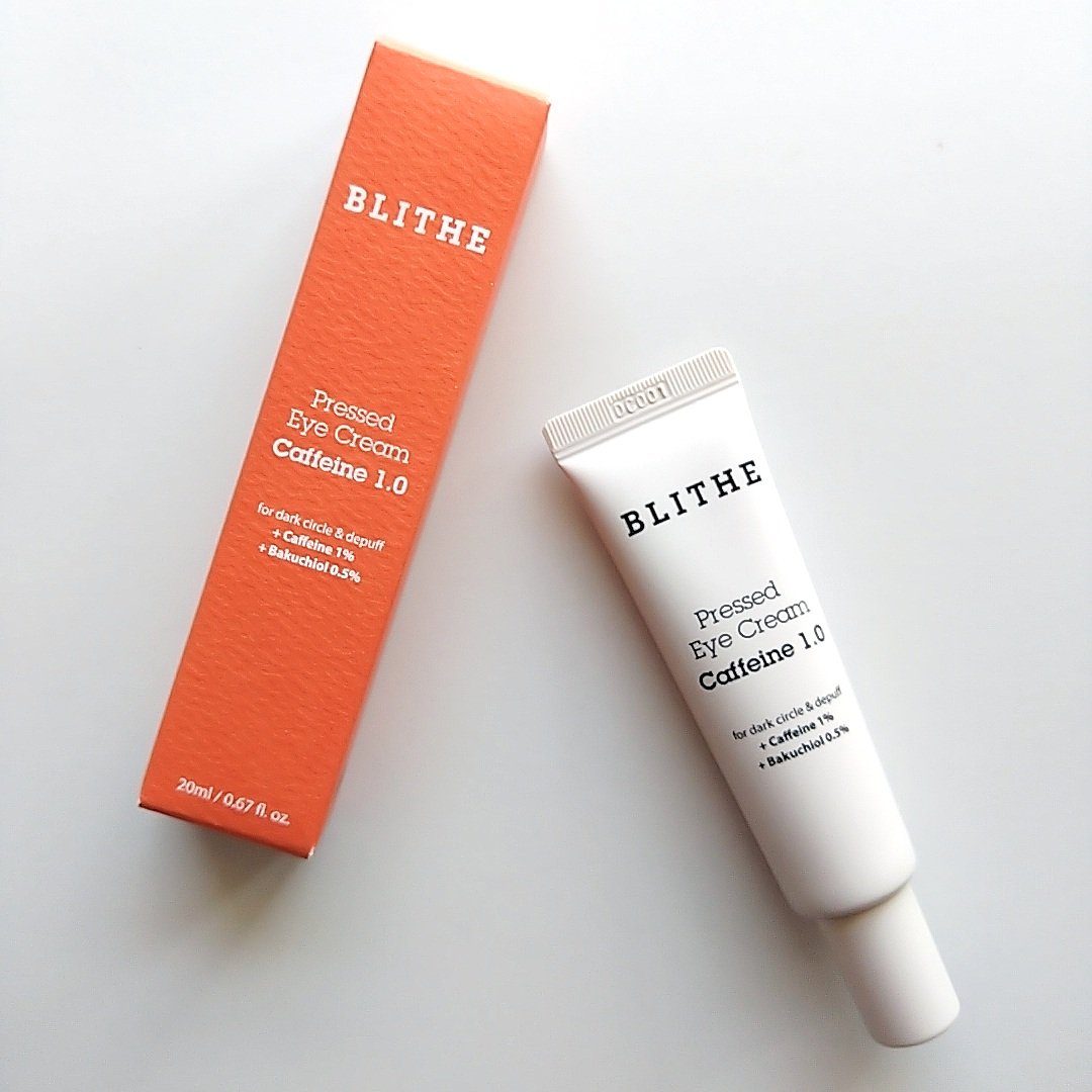 Pressed Eye Cream Caffeine 1.0 /BLITHE/アイケア・アイクリームを使ったクチコミ（3枚目）