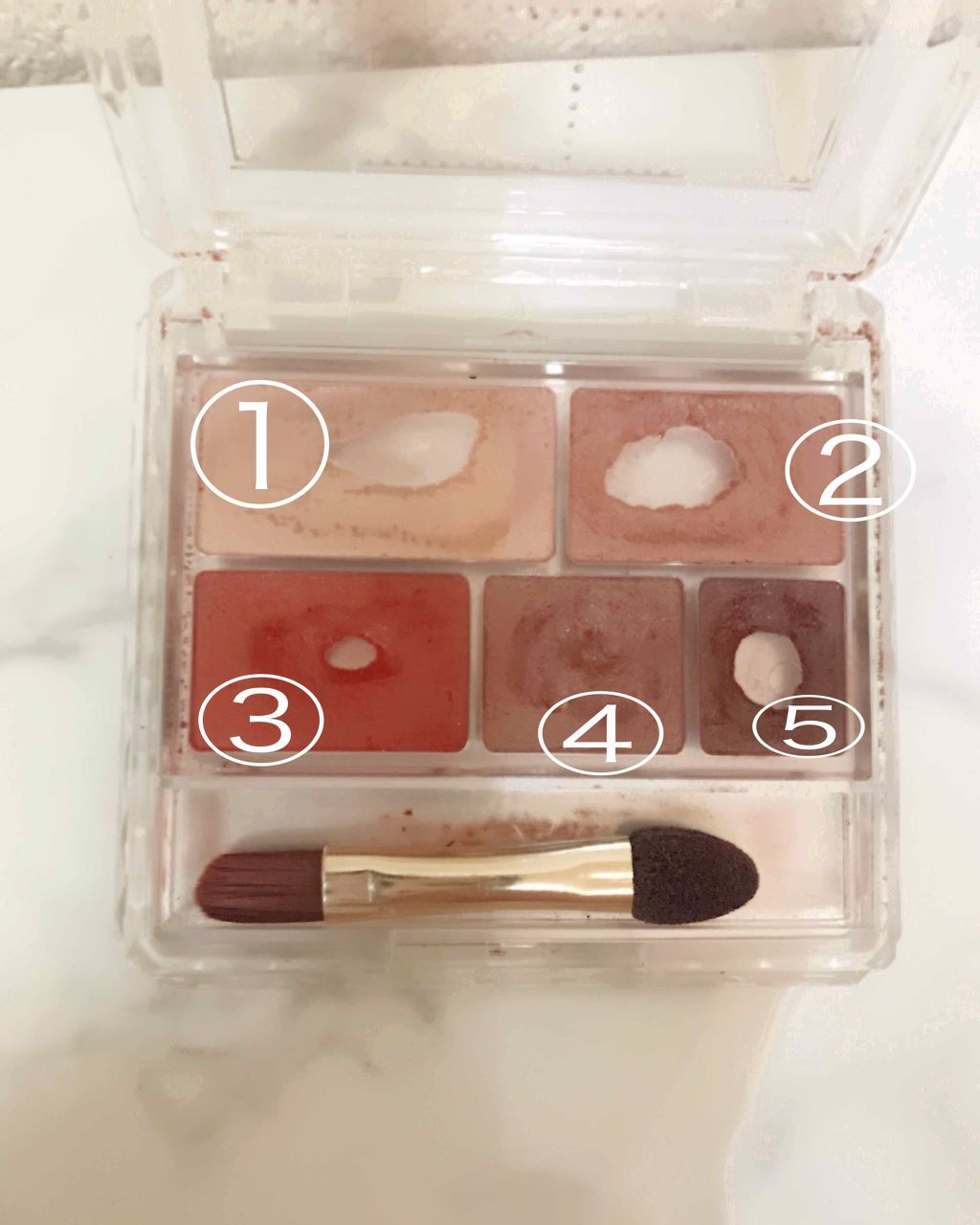 パーフェクトマルチアイズ/キャンメイク/アイシャドウパレットを使ったクチコミ(1枚目)