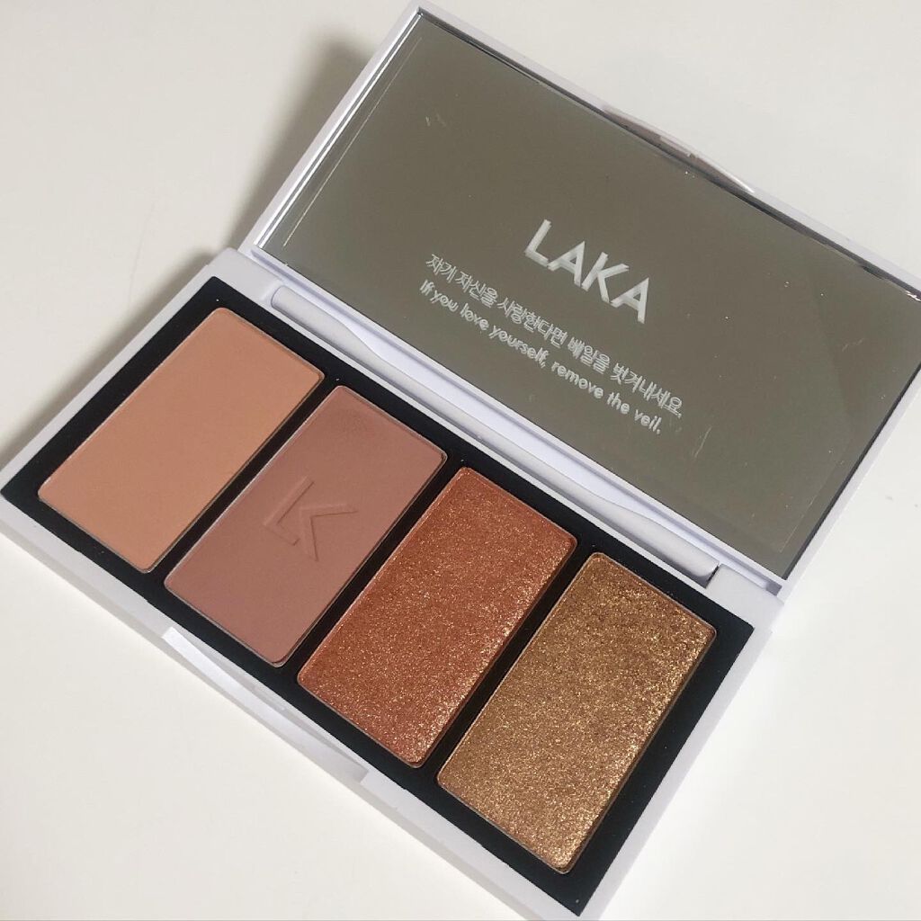 ジャストアイパレット/Laka/アイシャドウパレットを使ったクチコミ(1枚目)