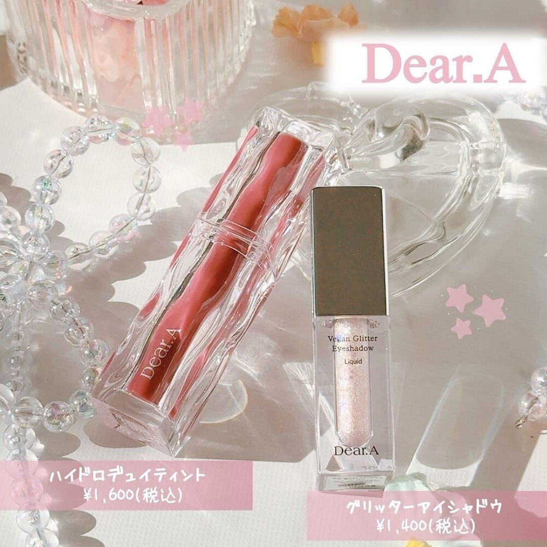グリッターアイシャドウ/Dear.A/グリッターを使ったクチコミ(2枚目)