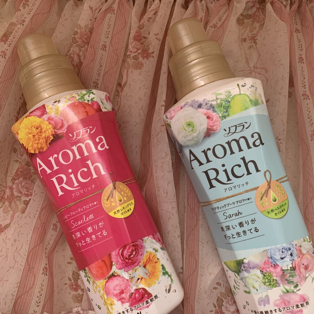 かわいい～！」 試供品 ソフランアロマリッチ スカーレット40ml ×180個