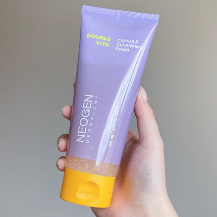 ダブルビタ カプセル クレンジングフォーム/NEOGEN/クレンジングジェルを使ったクチコミ(2枚目)