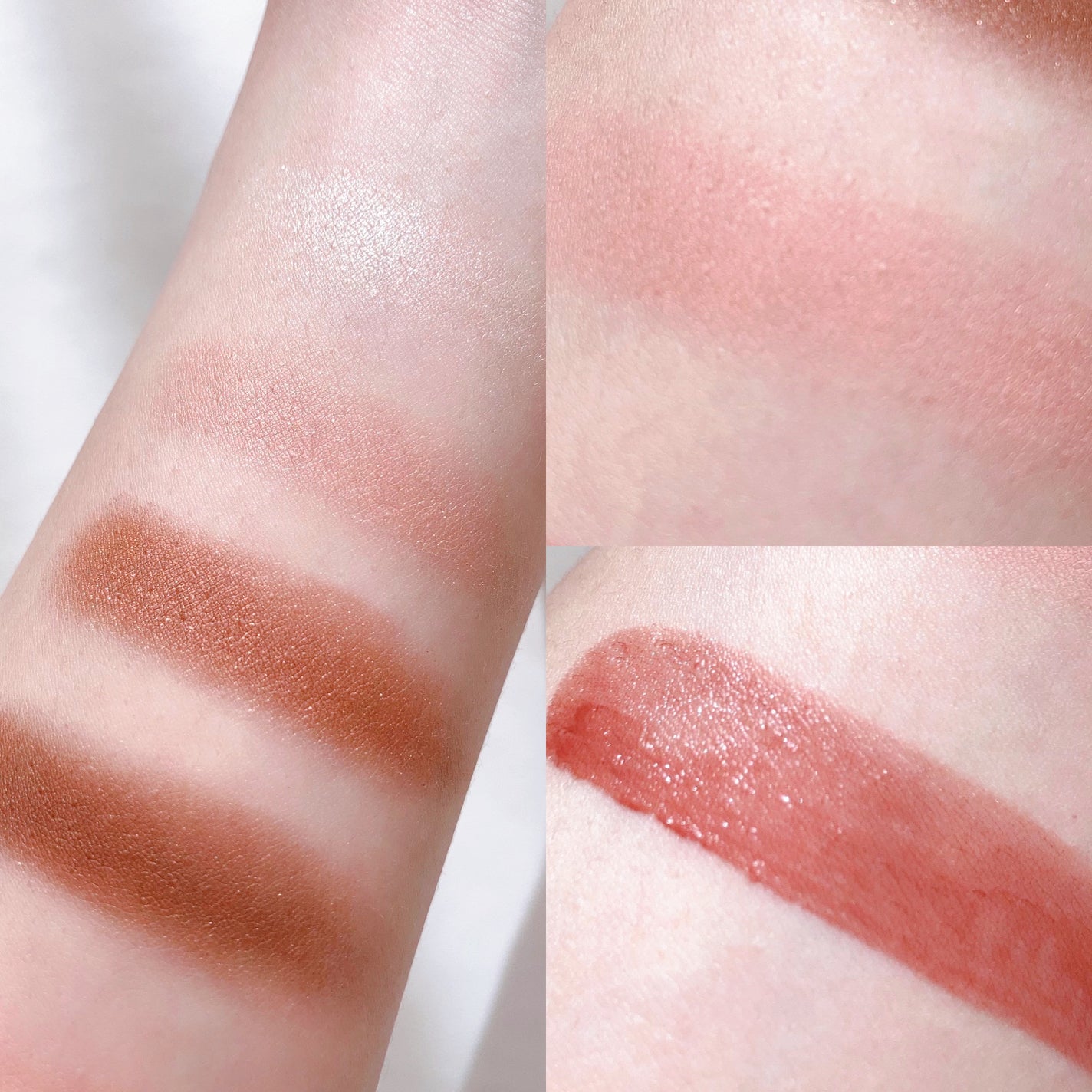 スキニーリッチシャドウ/excel/アイシャドウパレットを使ったクチコミ(3枚目)