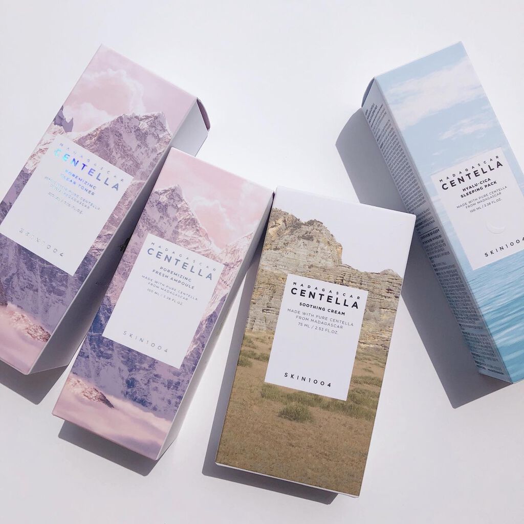 センテラ スージングクリーム/SKIN1004/フェイスクリームを使ったクチコミ（2枚目）