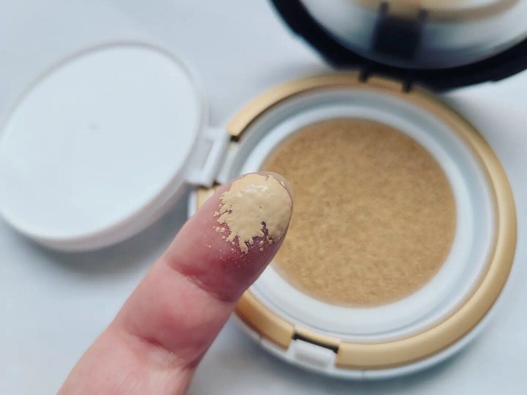 SIWA-KC オールインワンクッション/ハーブ健康本舗/クッションファンデーションを使ったクチコミ(3枚目)