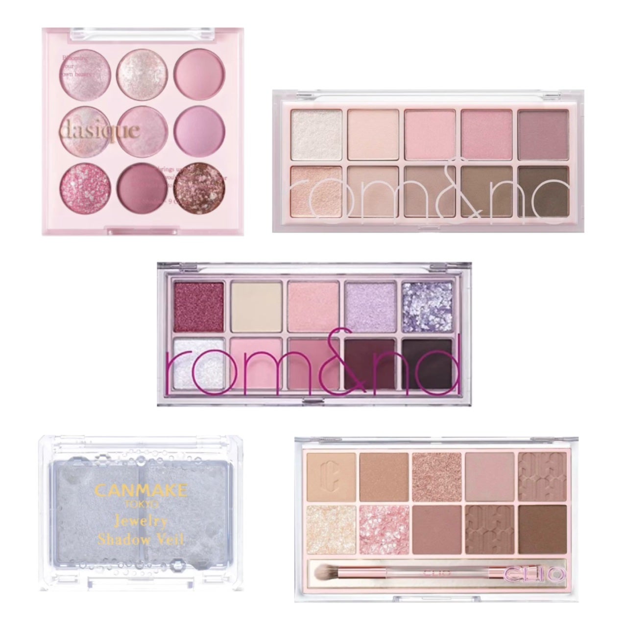 ジュエリーシャドウベール/キャンメイク/アイシャドウパレットを使ったクチコミ(1枚目)