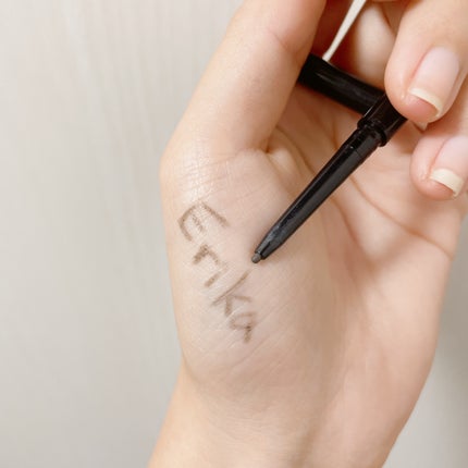 スリムスケッチアイブロウペンシル ブラック/U R GLAM/アイブロウペンシルを使ったクチコミ(2枚目)