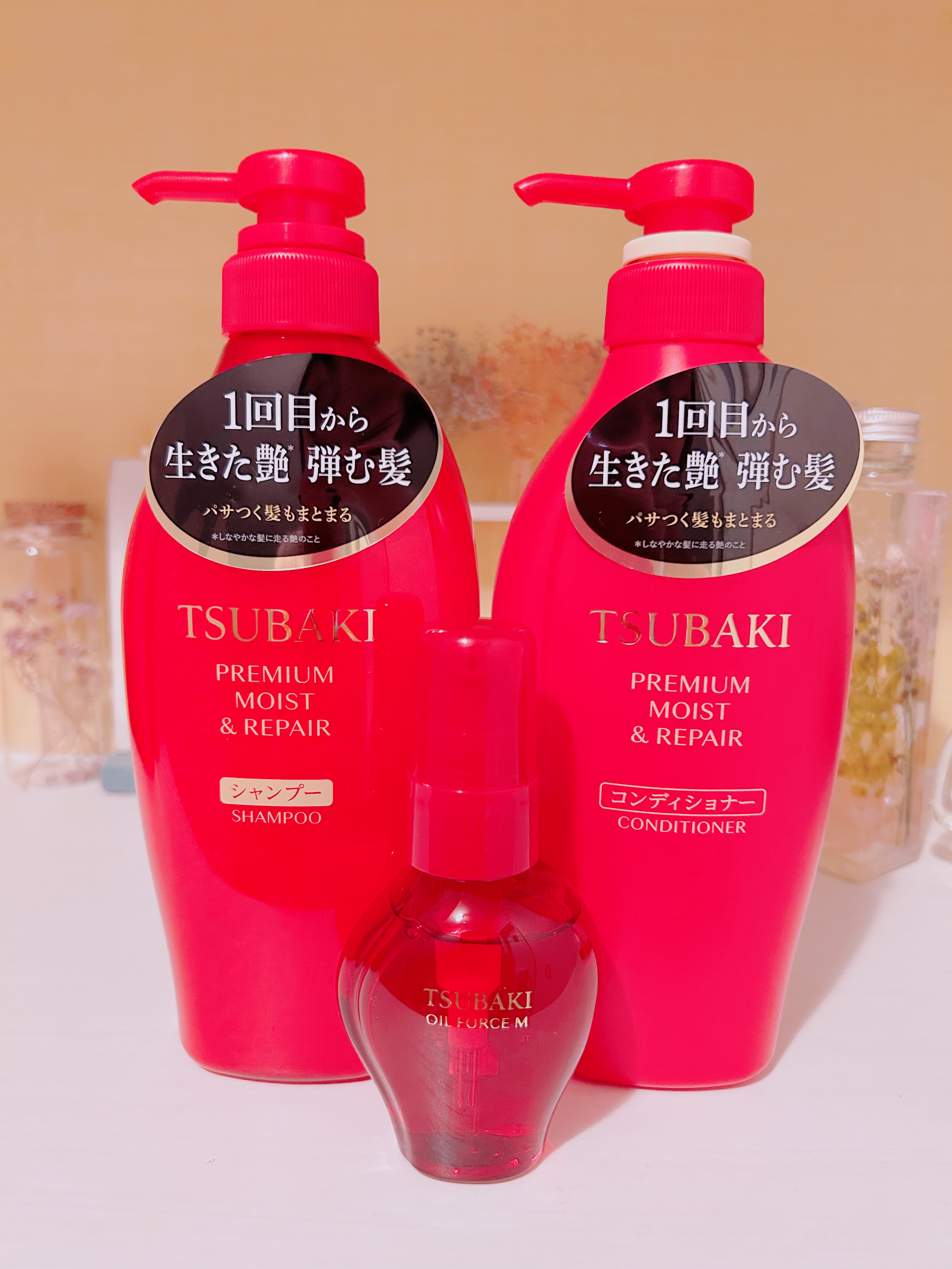 TSUBAKI プレミアム モイスト＆リペア シャンプー/コンディショナー/TSUBAKI/市販シャンプーを使ったクチコミ（1枚目）