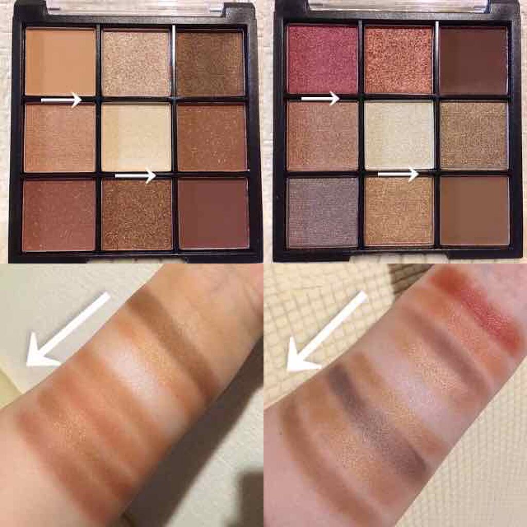 UR GLAM BLOOMING EYE COLOR PALETTE/U R GLAM/アイシャドウパレットを使ったクチコミ(2枚目)