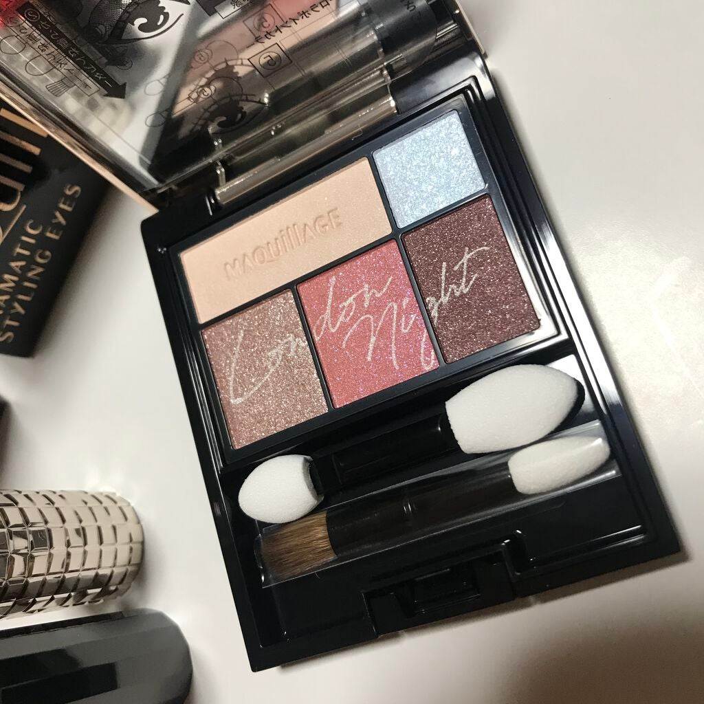 ドラマティックスタイリングアイズ/マキアージュ/アイシャドウパレットを使ったクチコミ(2枚目)