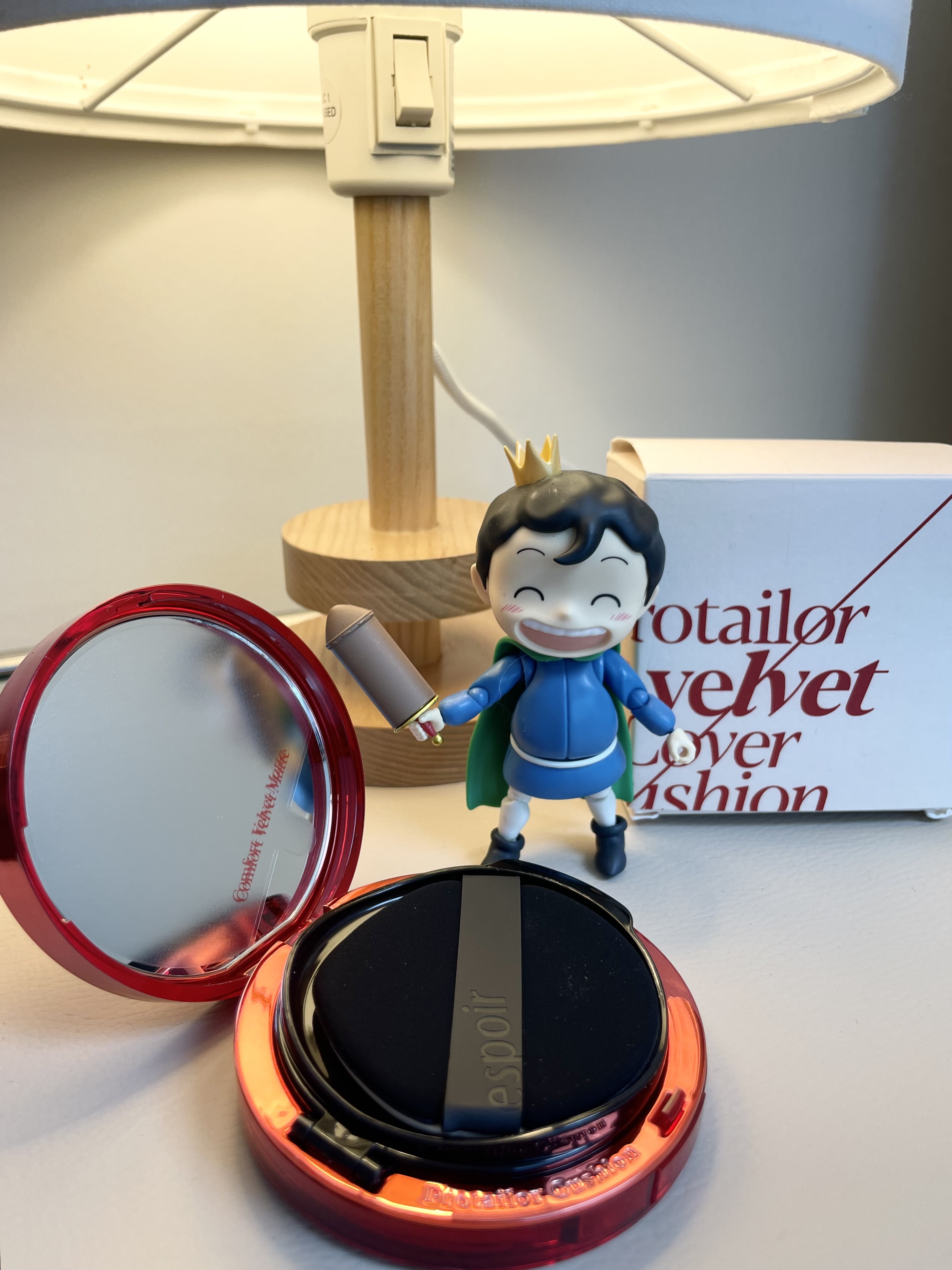 プロテーラービーベルベットカバークッション 22 ペタル/espoir/クッションファンデーションを使ったクチコミ（2枚目）