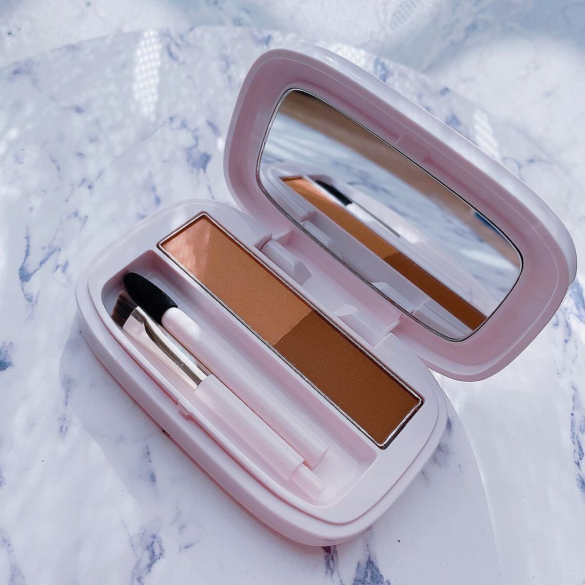 パウダーアイブロウ/media luxe/パウダーアイブロウを使ったクチコミ(3枚目)