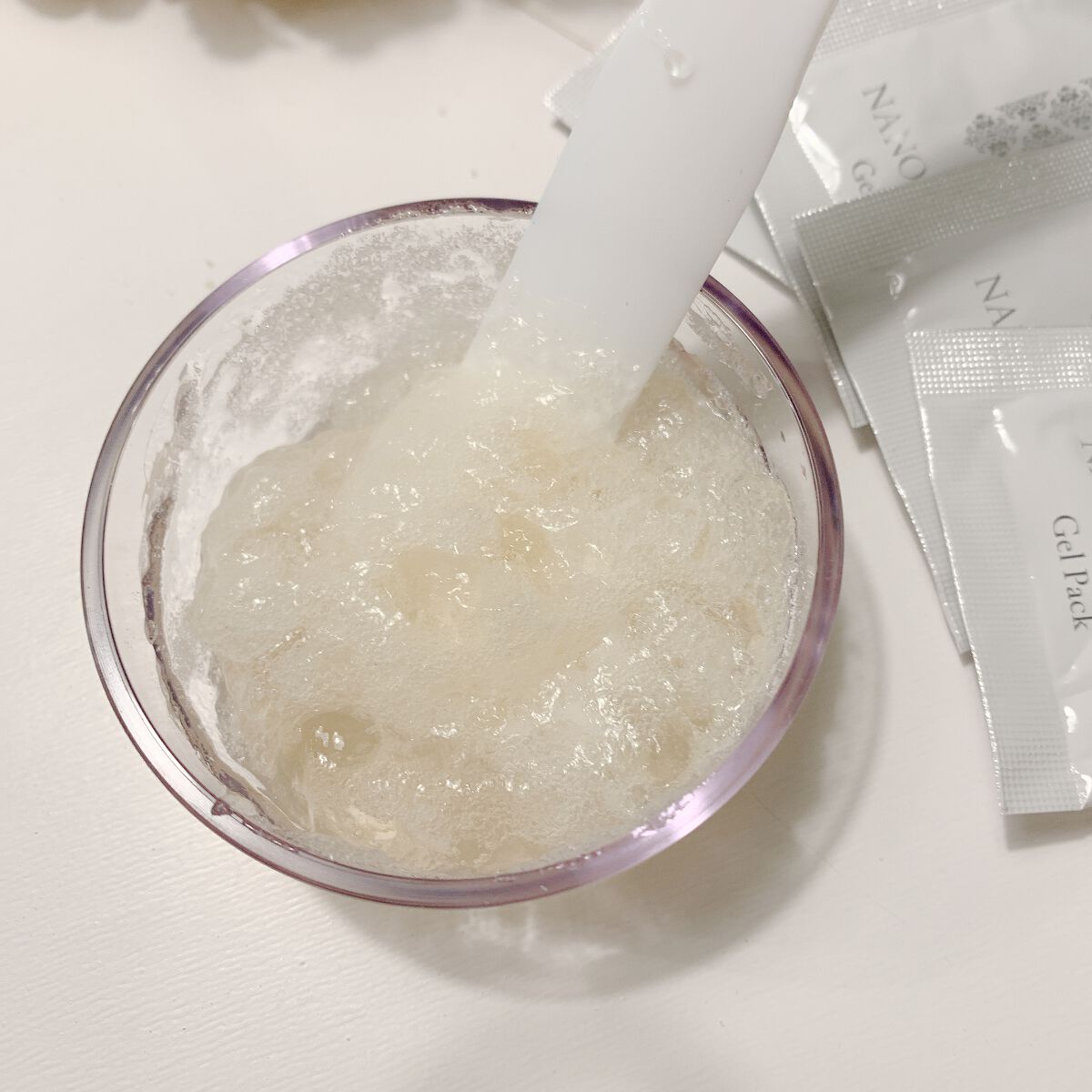 炭酸ジェルパック/NANO ACQUA/洗い流すパック・マスクを使ったクチコミ(4枚目)