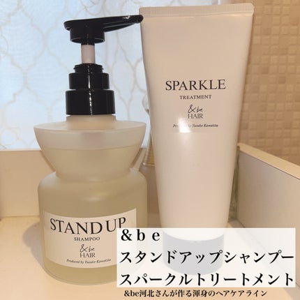 &be スパークルトリートメント/&be HAIR/洗い流すヘアトリートメントを使ったクチコミ(2枚目)