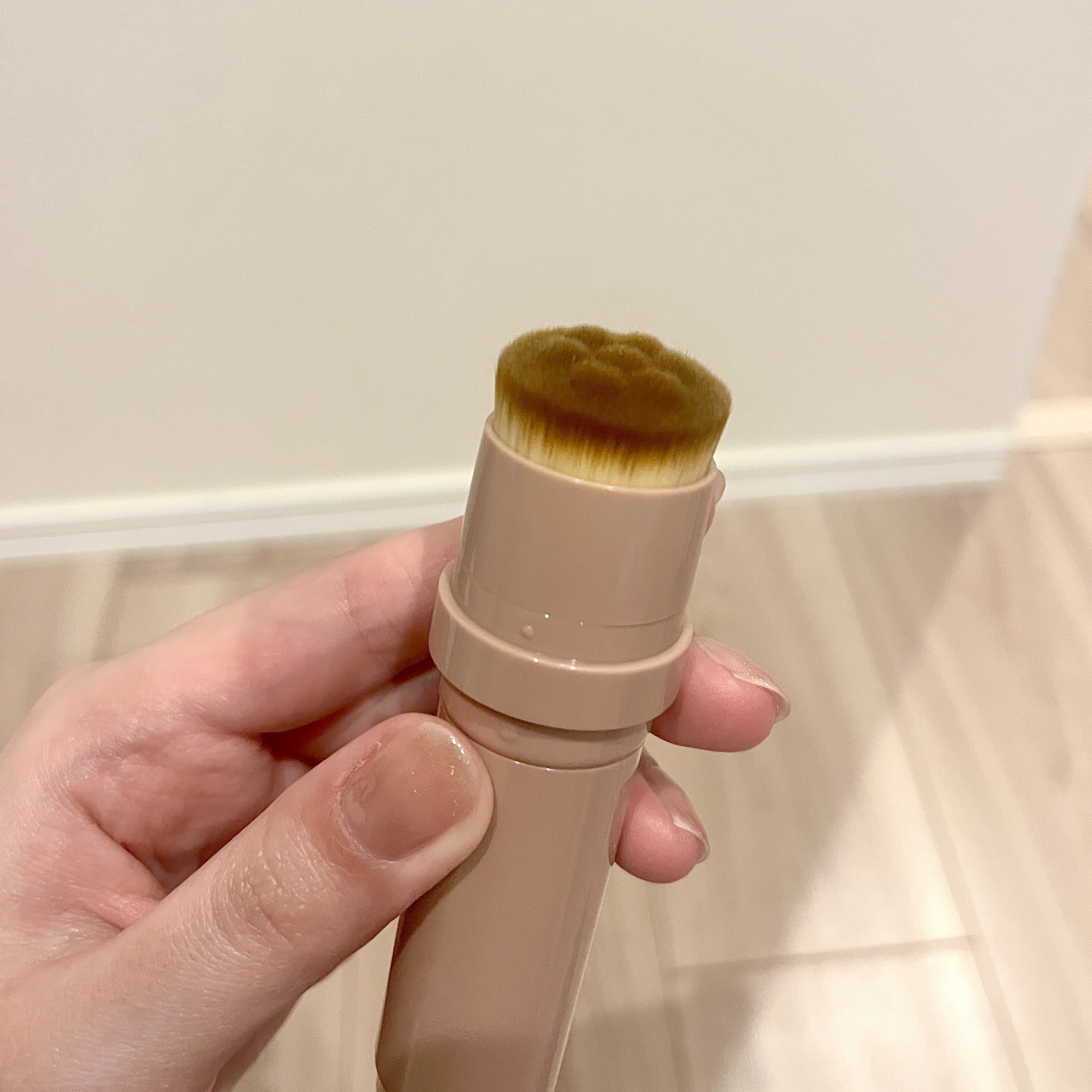 ヴィーガンナチュラルカバースティックファンデーション/DERMASHARE/その他ファンデーションを使ったクチコミ（3枚目）