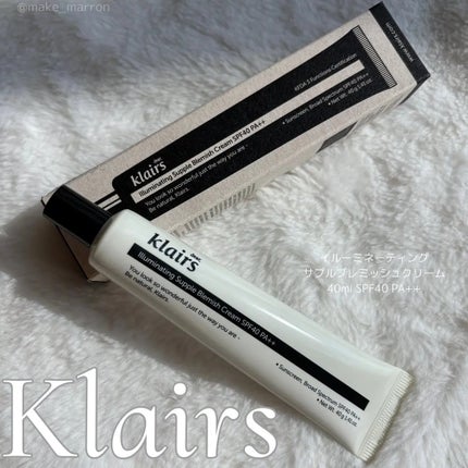 イルミネーティングサプルブレミッシュクリーム(40ml)/Klairs/化粧下地を使ったクチコミ(1枚目)