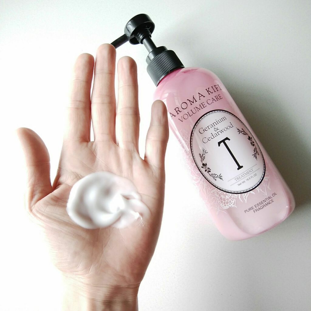 ボリュームケアシャンプー/トリートメント/AROMA KIFI/シャンプー・コンディショナーを使ったクチコミ(3枚目)