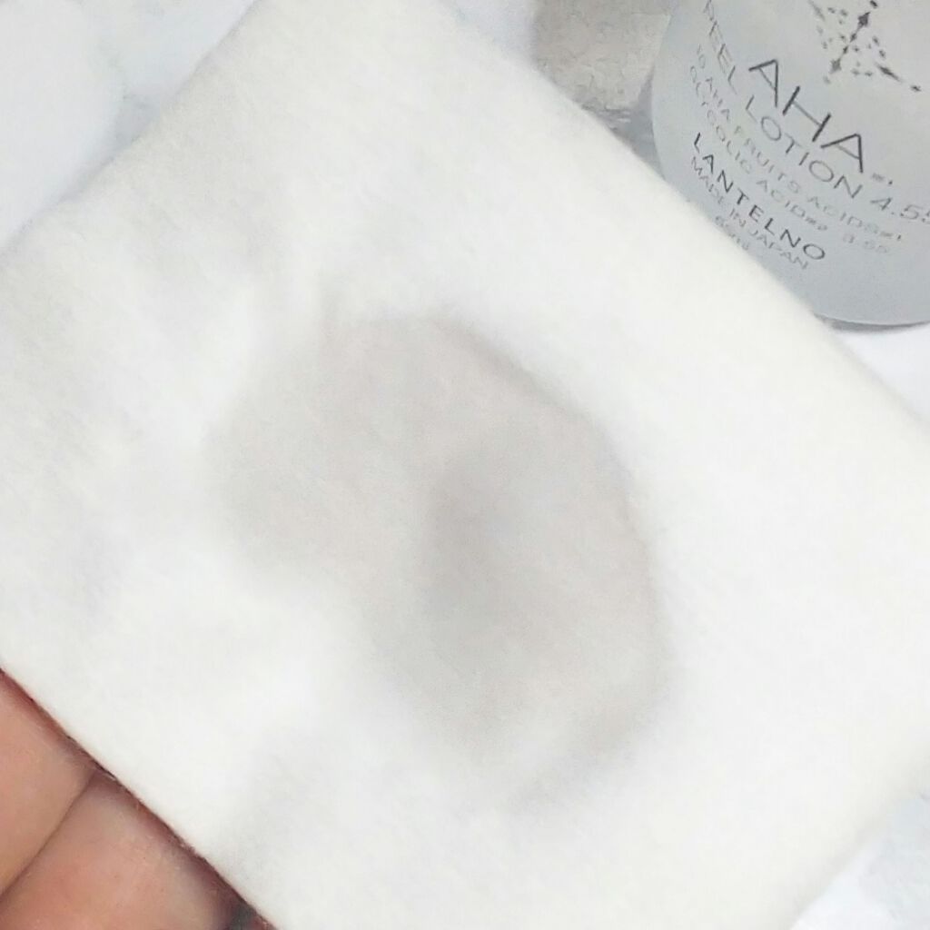 AHA4.55%配合AHAピールローション/LANTELNO/化粧水を使ったクチコミ(4枚目)