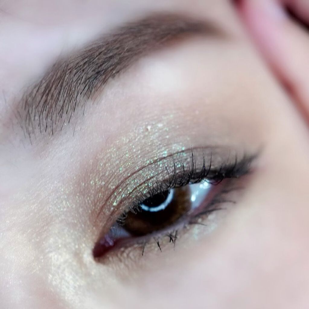 グリッタープリズム シャドウ GL01/MISSHA/グリッターを使ったクチコミ（1枚目）