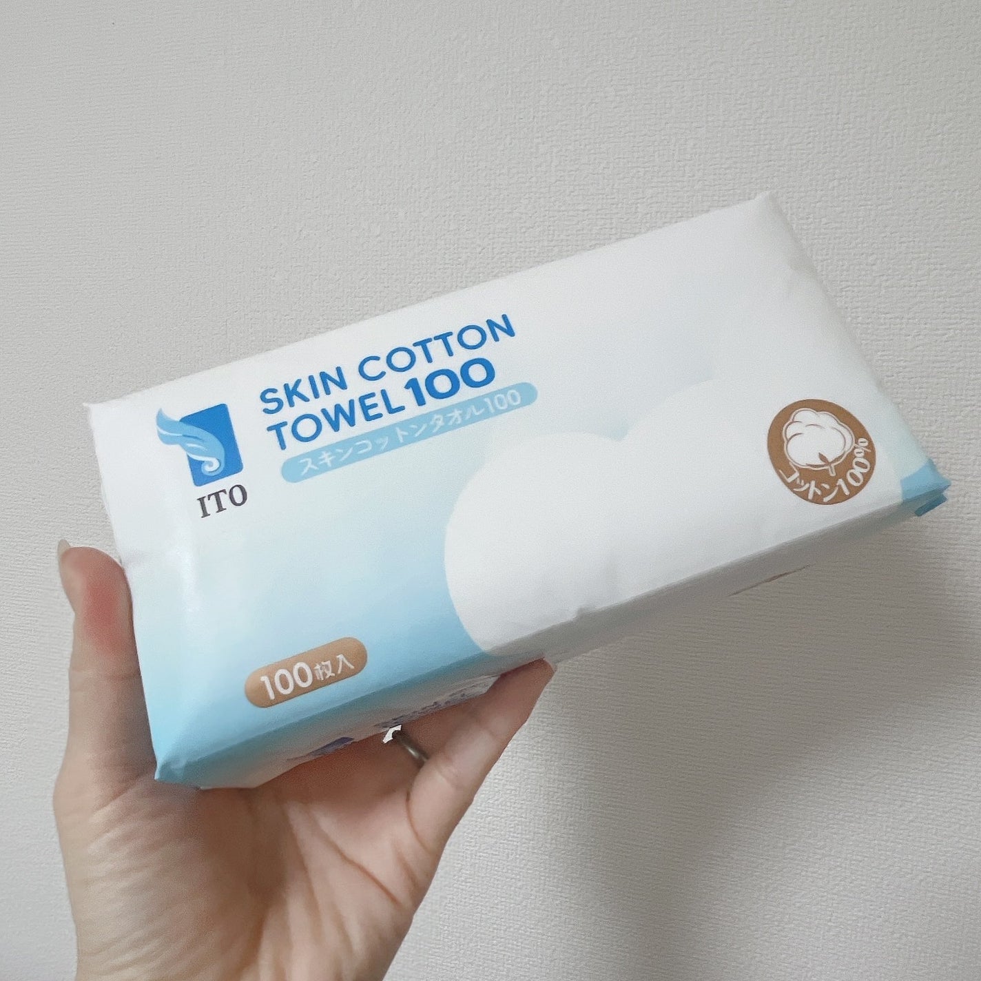 スキンコットンタオル100/ITO/クレンジングタオルを使ったクチコミ(4枚目)