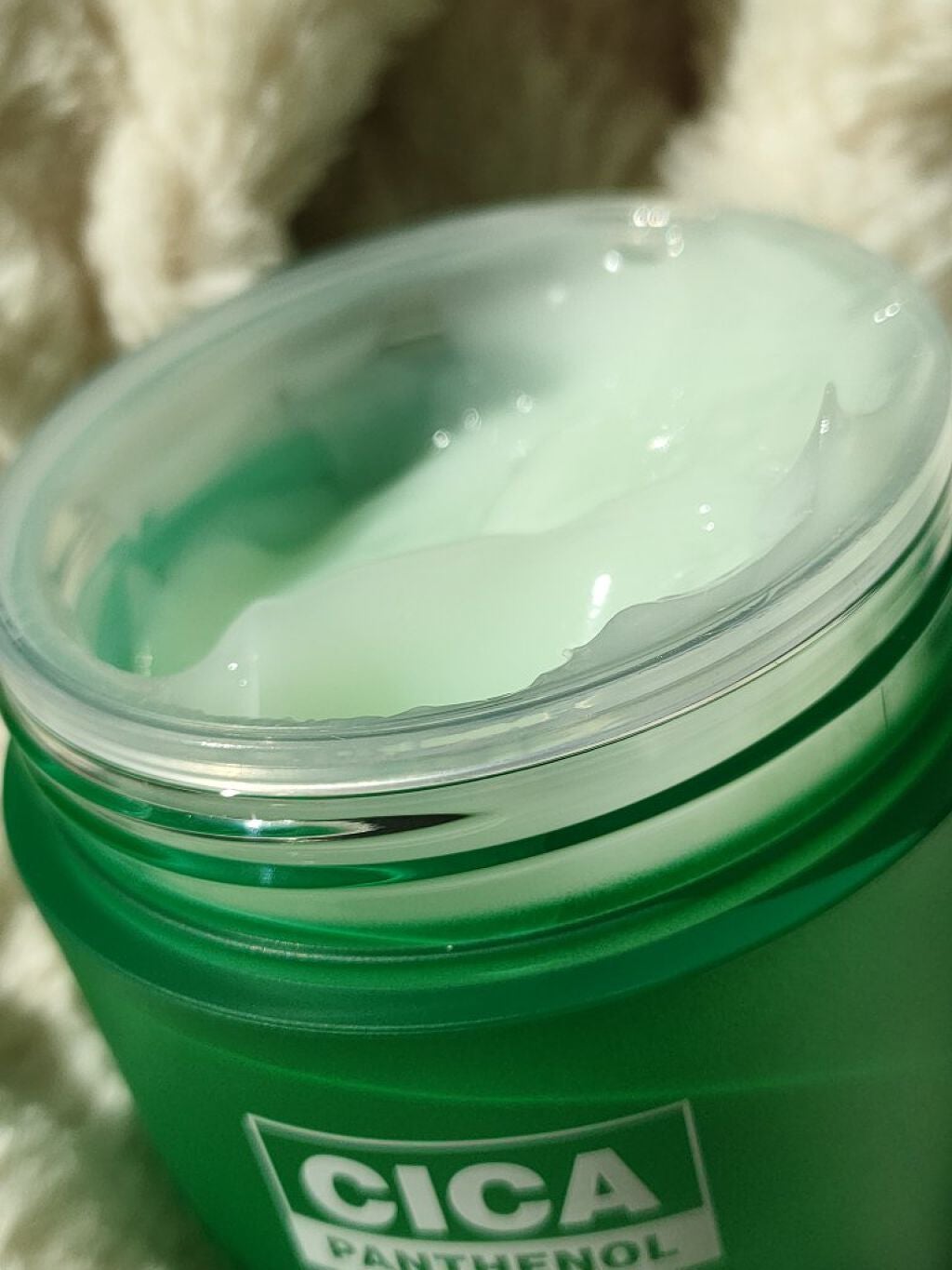 シカパンテノールスリーピングマスク/SNP/フェイスクリームを使ったクチコミ(4枚目)