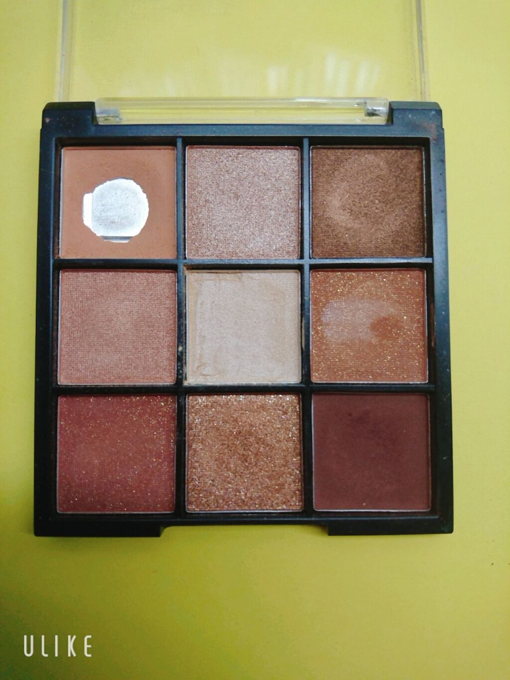 UR GLAM　BLOOMING EYE COLOR PALETTE/U R GLAM/アイシャドウパレットを使ったクチコミ（2枚目）